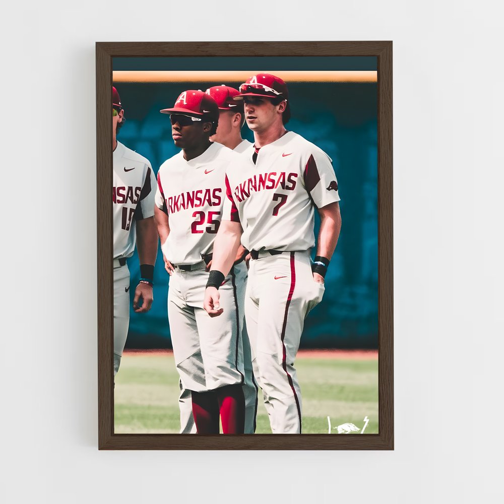 Poster Cayden wallace – affiche Baseball (vue 5)